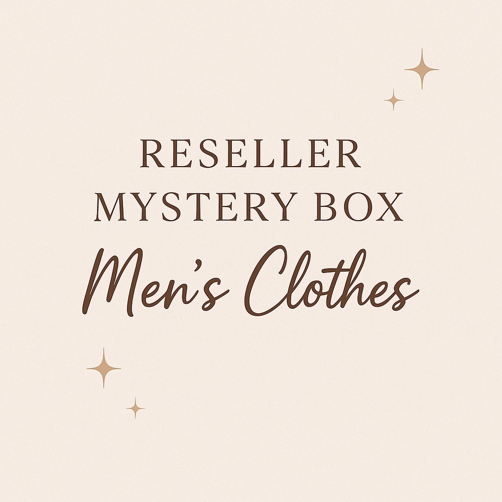 Reseller Men’s Mystery Box | Up to 5lbs | NWT